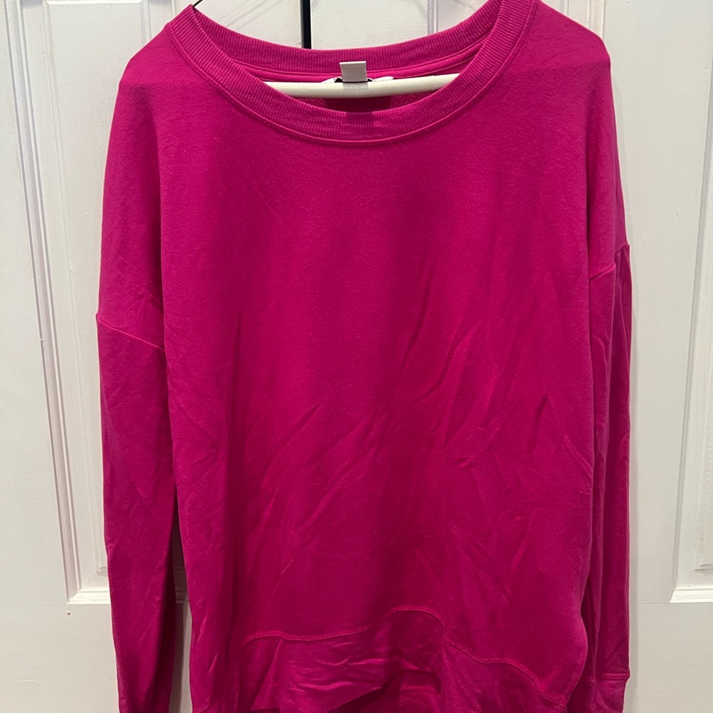 Athleta Fuchsia Crewneck sweatshirt